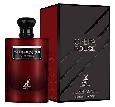 اوپرا رژ (Alhambra Opera Rouge) – عطری زنانه شرقی-گلی با رایحه‌ای گرم و اغواگر