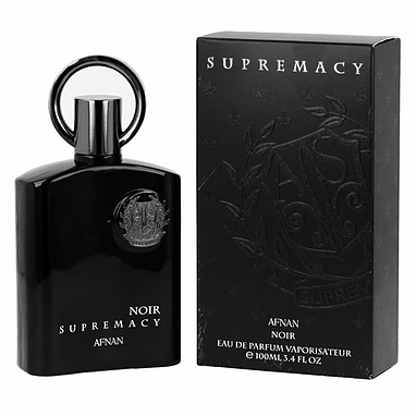 سوپرماسی نویر (Afnan Supremacy Noir) – رایحه‌ای از جنگل‌های سرد با هویتی چوبی و چرمی
