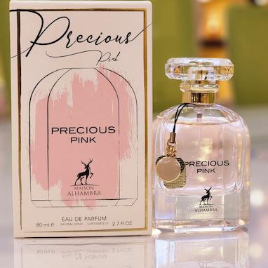 بررسی ادکلن «پریشز پینک (Precious Pink)» از Maison Alhambra؛ شادی صورتی برای بانوان