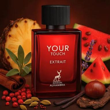 بررسی ادکلن یورتاچ اکستریت (Alhambra Your Touch Extrait)؛ رایحه‌ای مردانه، پرقدرت و ماندگار