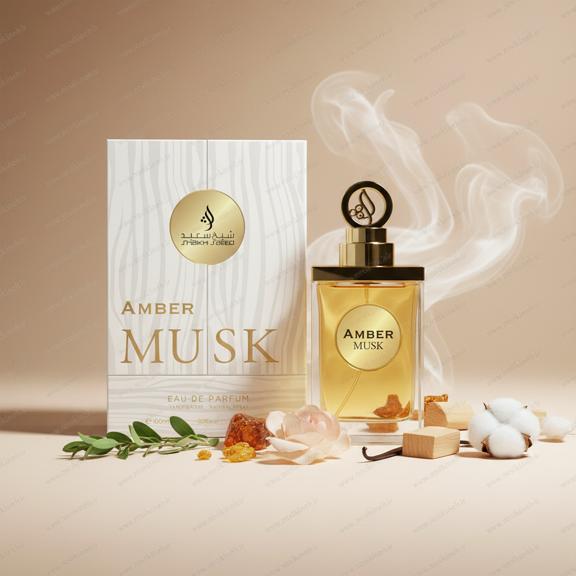 ادکلن امبر ماسک برند شیخ سعید  amber musk Shaikh Saeed
