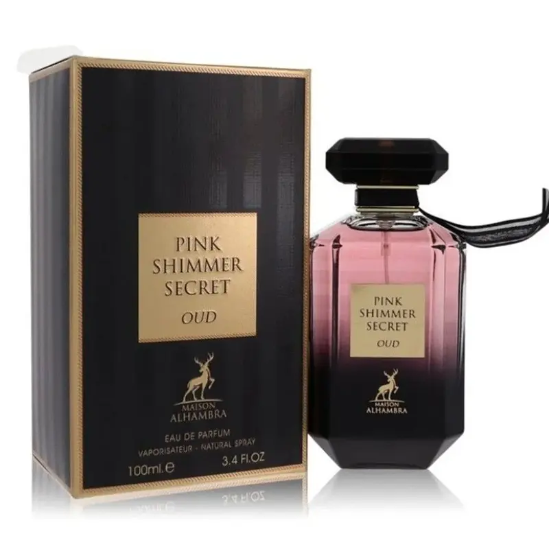   تحلیل و معرفی ادکلن  زنانه پینک شیمر سکرت عود الحمبرا (Pink Shimmer Secret Oud Alhambra)